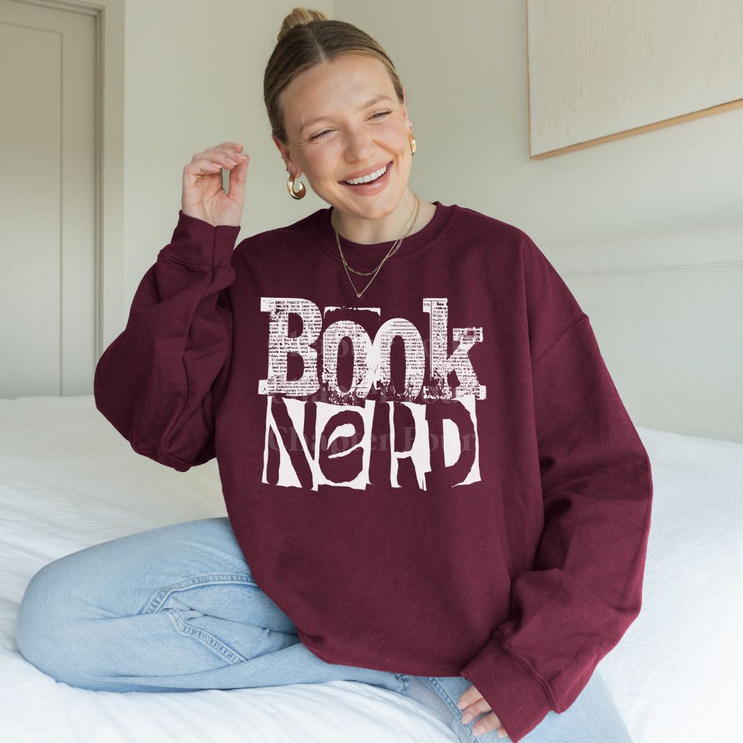 Book Nerd Crewneck