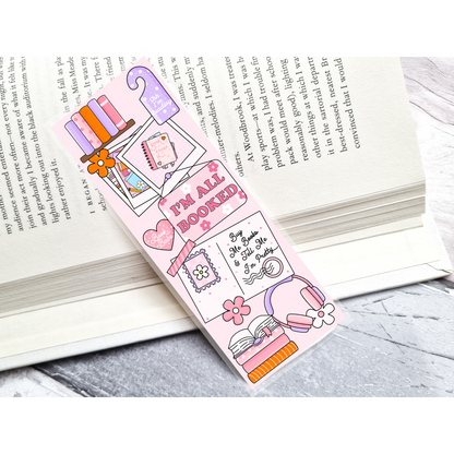 I'm All Booked Bookmark