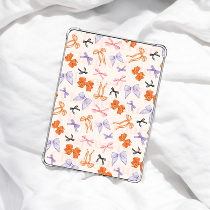 Halloween Watercolor Bows E-Reader Insert