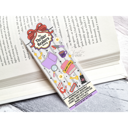 The Thriller Readers Society Bookmark