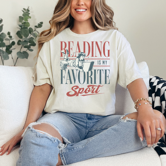 Reading Is My Favorite Sport T-Shirt