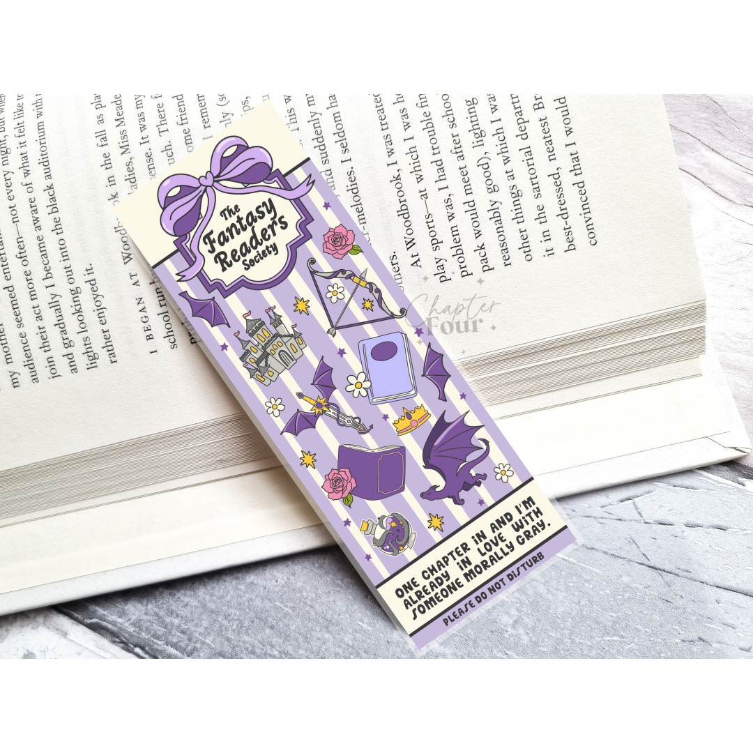 The Fantasy Readers Society Bookmark