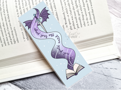 Do Not Yield Until The Last Page Bookmark
