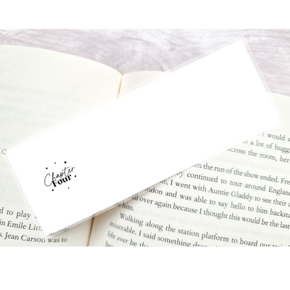 Reading + Social Battery Bookmark