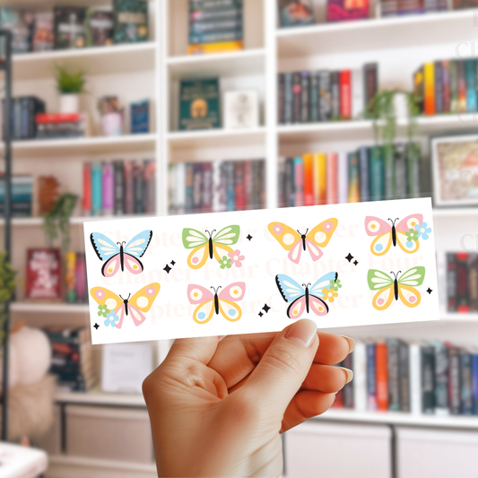 Spring Butterfly Bookmark