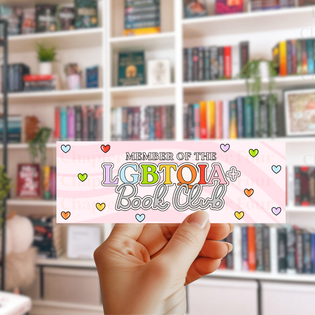Member Of The LGBTQIA+ Book Club Bookmark