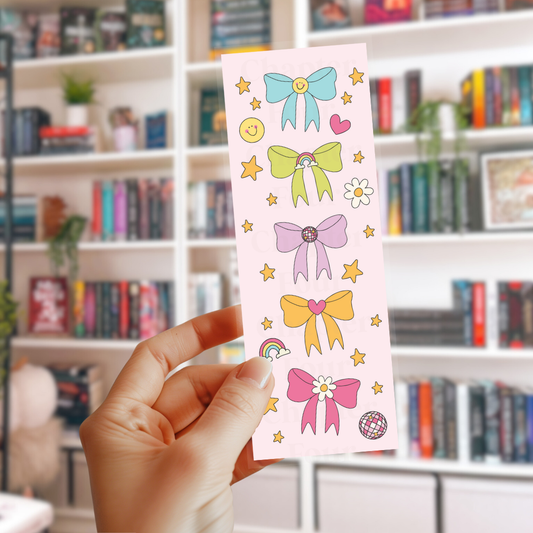 Rainbow Ribbons Bookmark