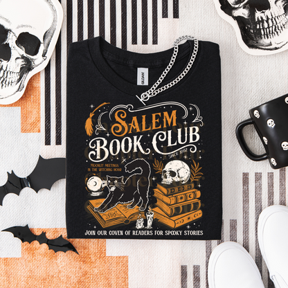Halloween Salem Book Club - T-Shirt, Crewneck, or Hoodie