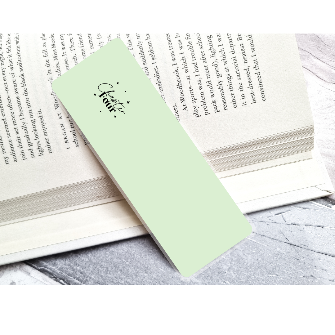 Small Town Reader Book Club Ticket Bookmark