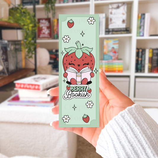 Berry Bookish Bookmark