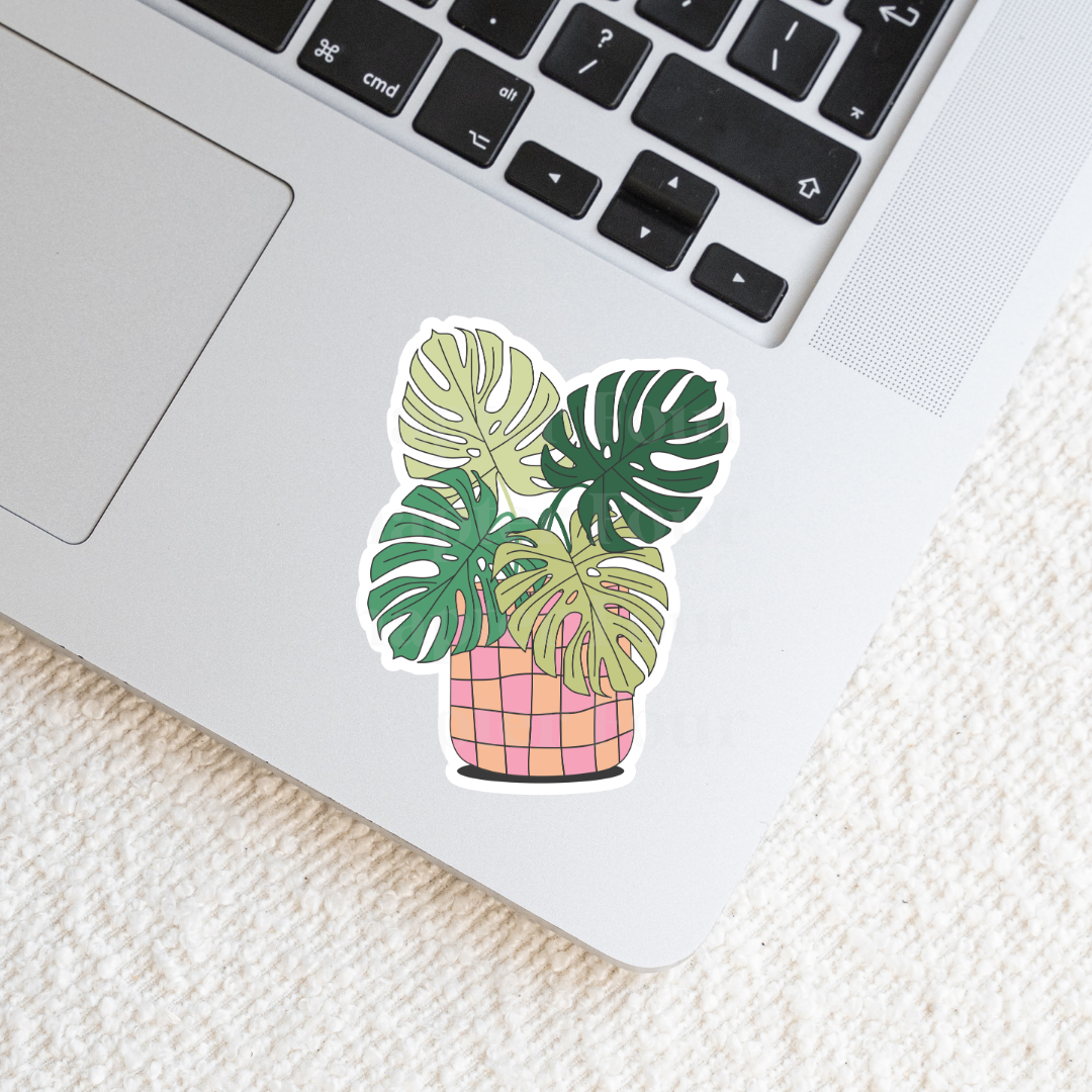 Monstera Plant Sticker