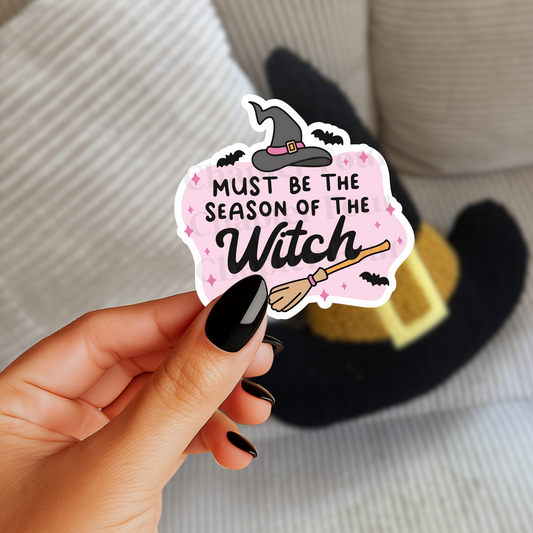 Must Be The Season Of The Witch Sticker