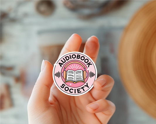 Audiobook Society Sticker