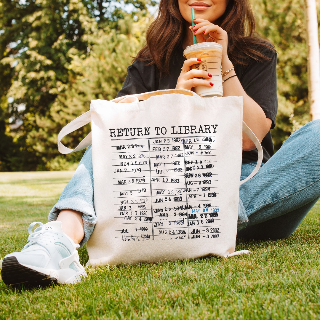 Return To Library Tote Bag