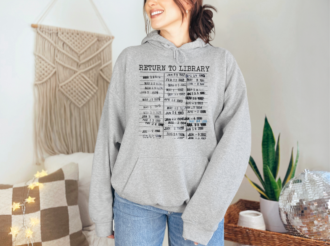 Return To Library Hoodie