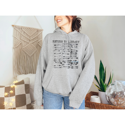 Return To Library Hoodie