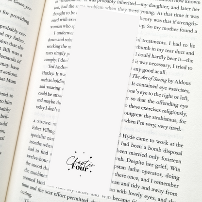 We Don't Just Read Books We Live Them Bookmark