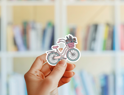 Spring Bicycle Sticker