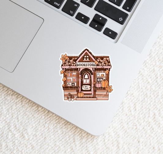 Fall Bookstore Sticker