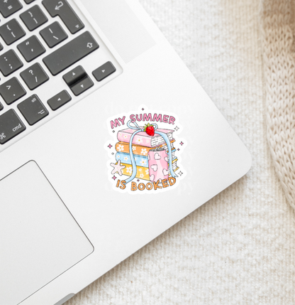My Summer Is Booked Sticker