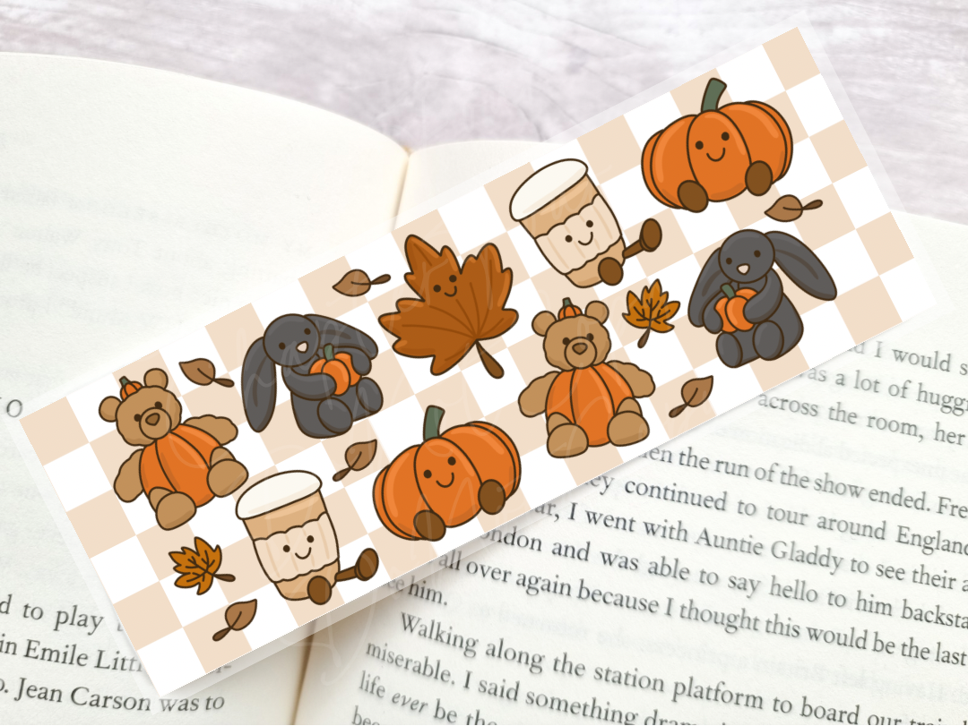 Pumpkin Patch Pals Bookmark