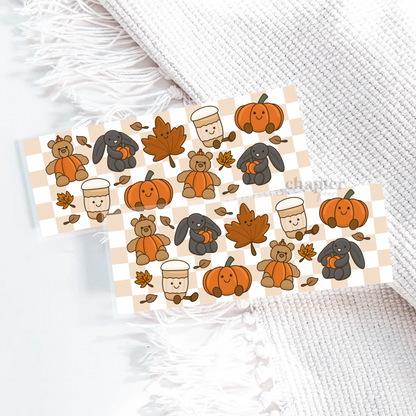 Pumpkin Patch Pals Bookmark