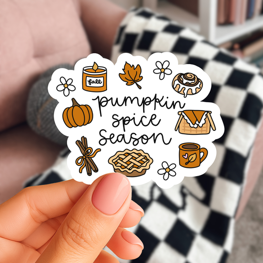 Pumpkin Spice Season Sticker