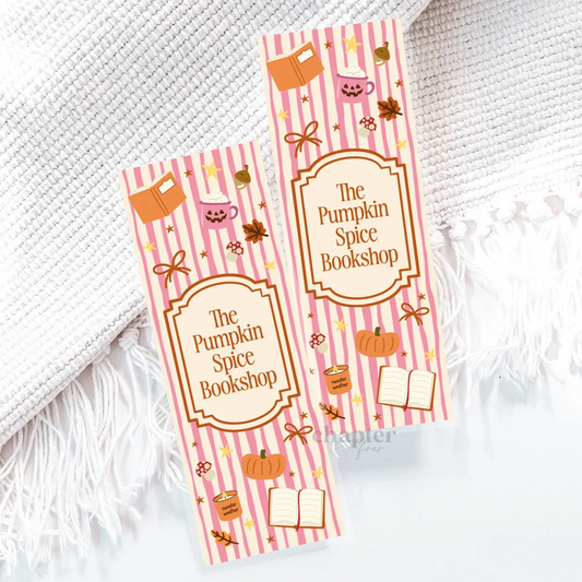 The Pumpkin Spice Bookshop Bookmark