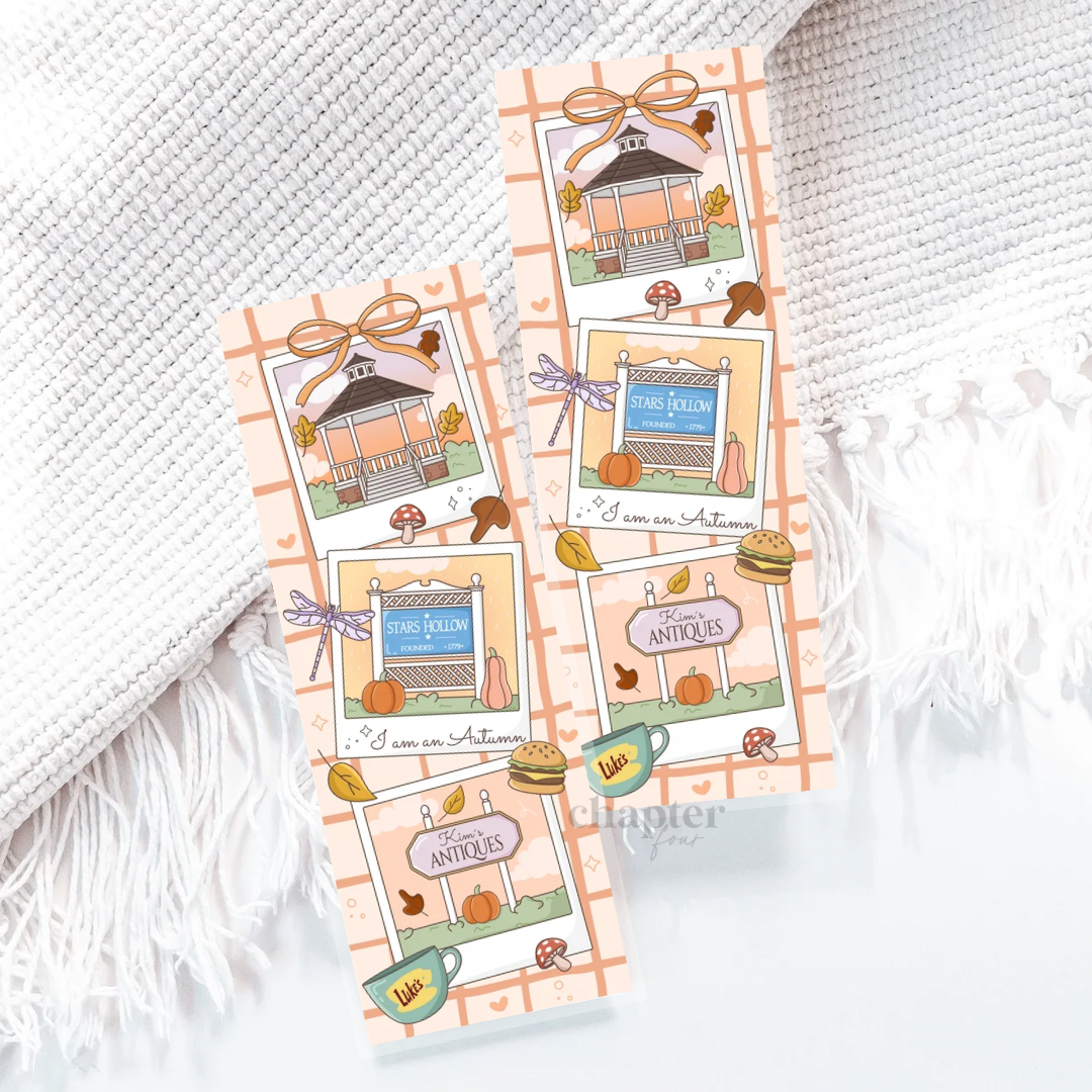 Fall Stars Hollow Bookmark