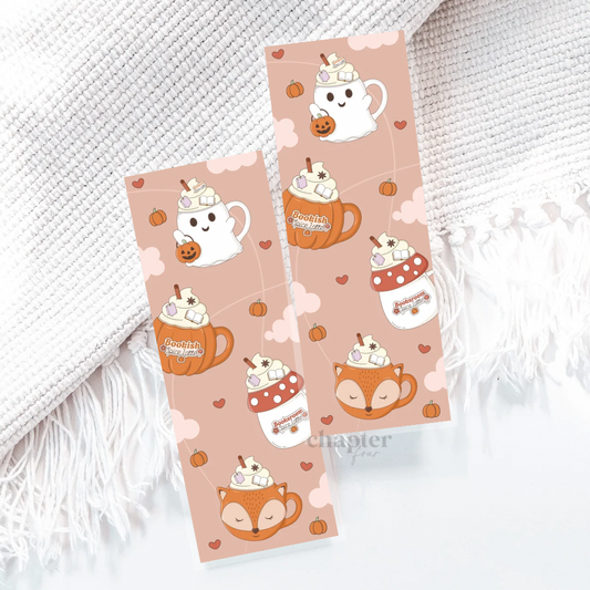 Cozy Fall Mugs Bookmark