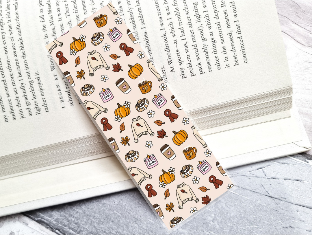 Autumn Comforts Bookmark