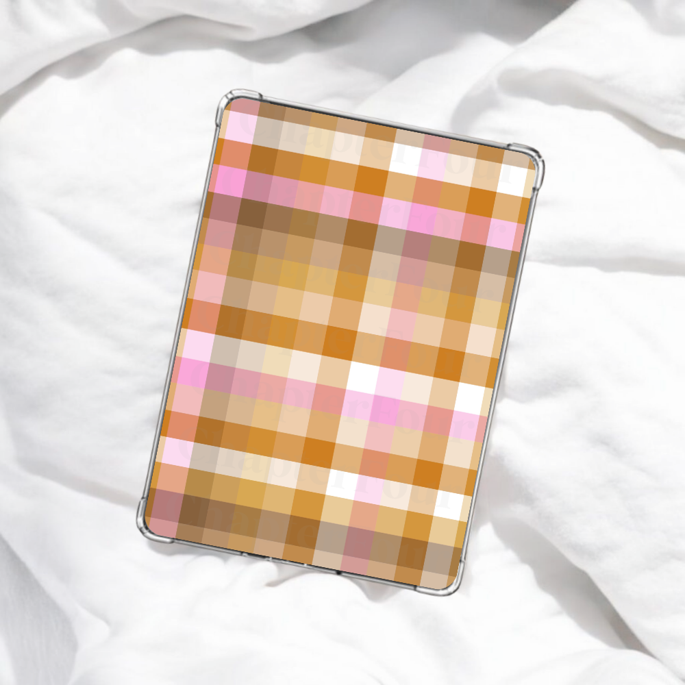 Maple Plaid E-Reader Insert