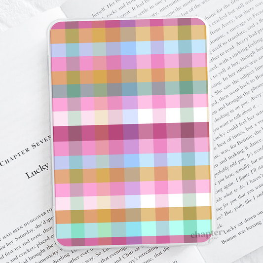 Candy Plaid E-Reader Insert