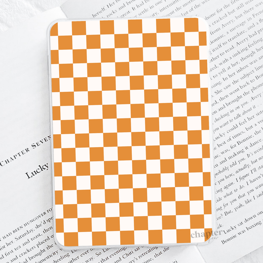 Autumn Checkers E-Reader Insert