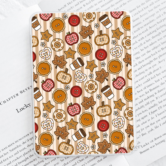 Autumn Buttons E-Reader Insert