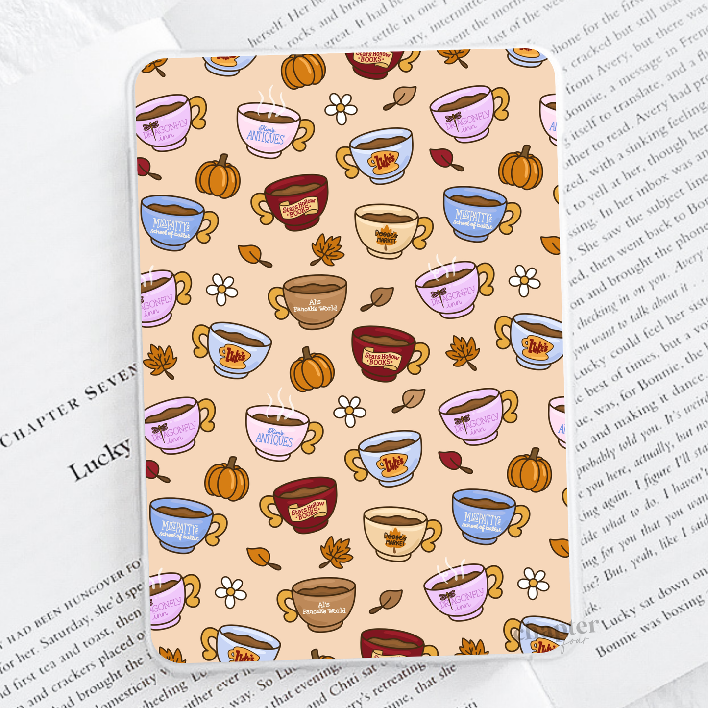 Cozy Cups E-Reader Insert