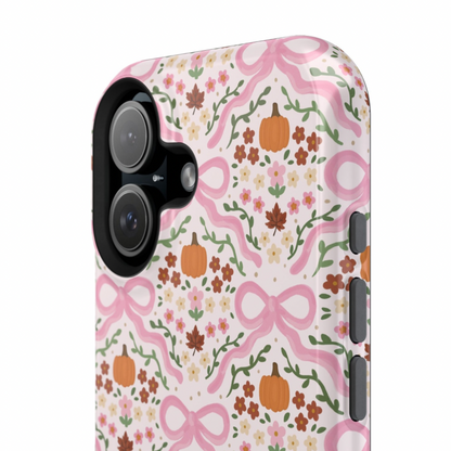 Pink Harvest Phone Case | Magnetic Compatible, Dual Layer Protection