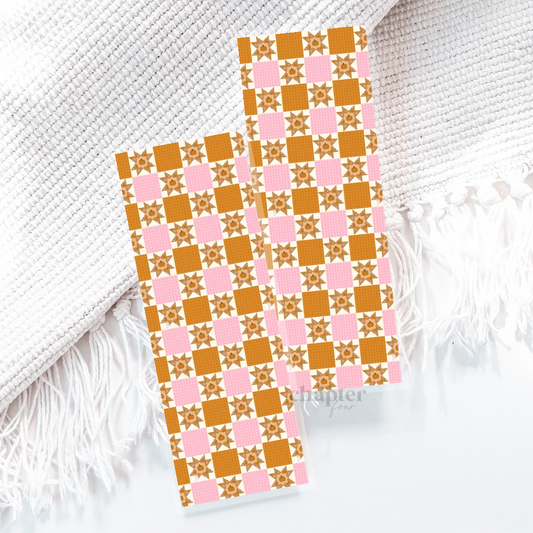 Pumpkin Patch Quilt Bookmark