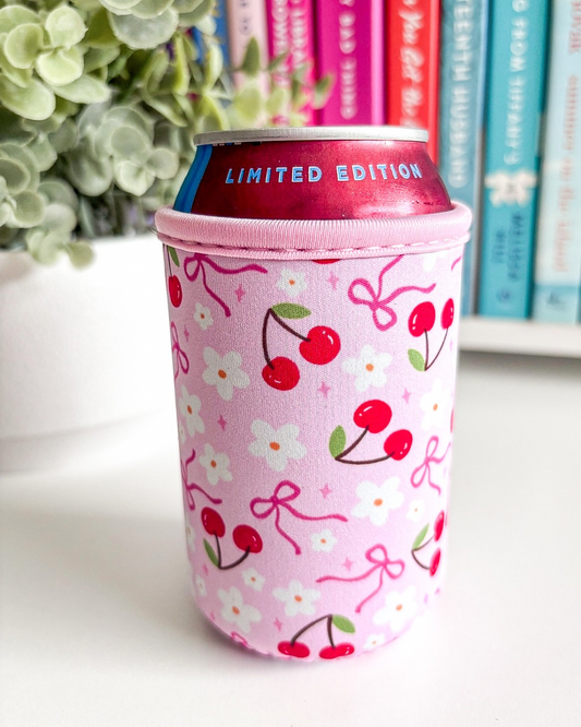 Cherry Crush Soda Can Sleeve | 12oz Can Cooler