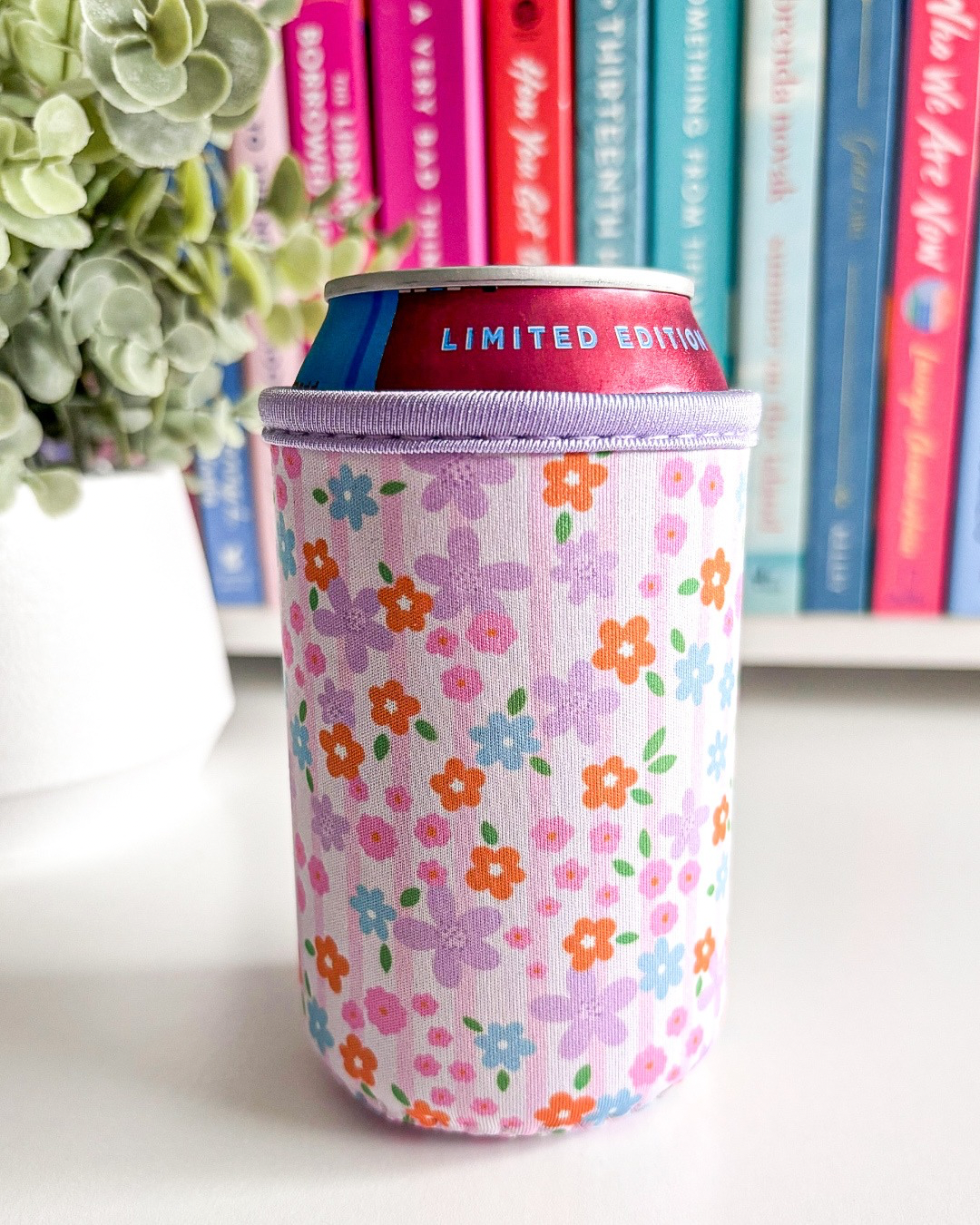 Pretty Pastels Soda Can Sleeve | 12oz Can Cooler