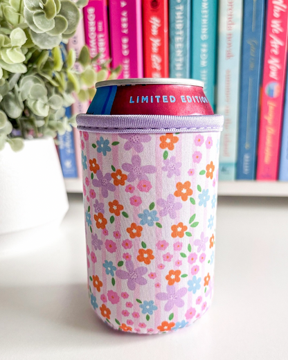 Pretty Pastels Soda Can Sleeve | 12oz Can Cooler
