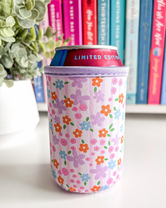 Pretty Pastels Soda Can Sleeve | 12oz Can Cooler