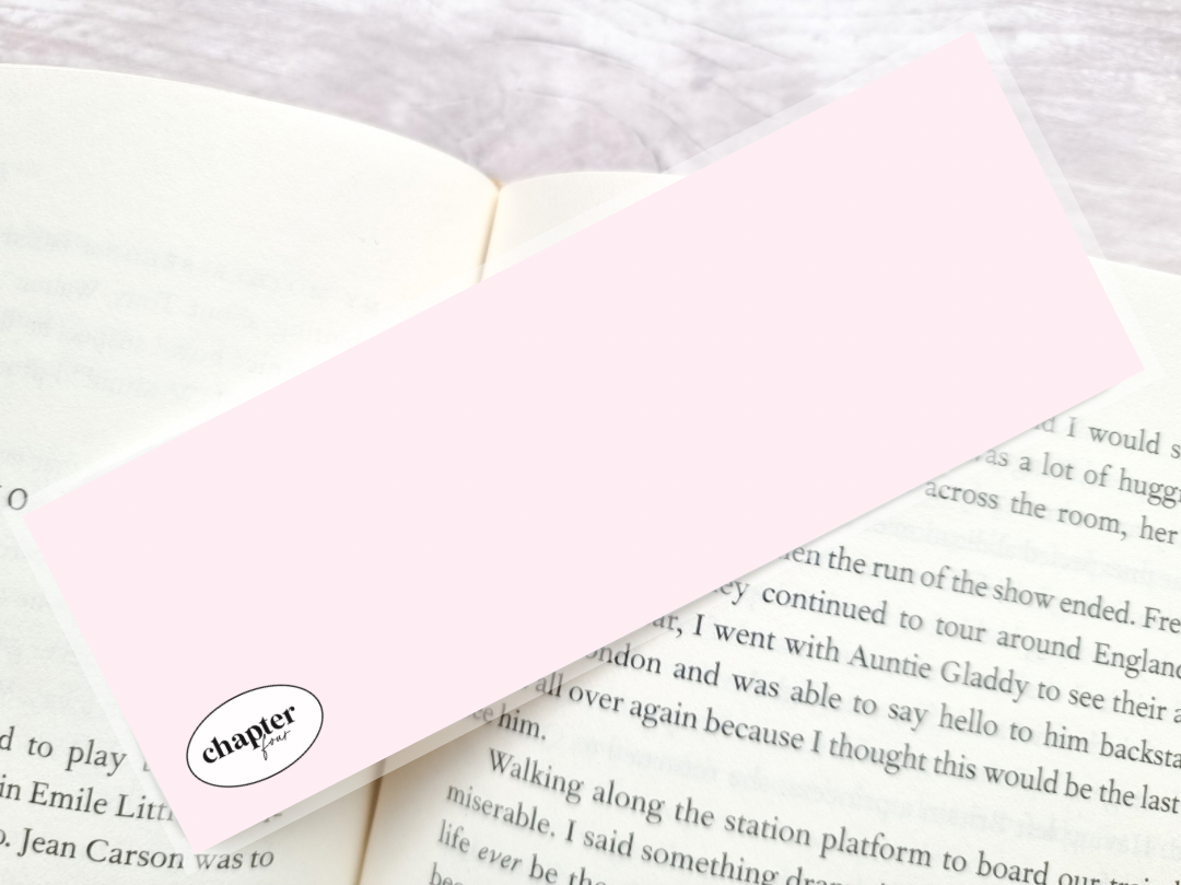 Reading + Social Battery Bookmark