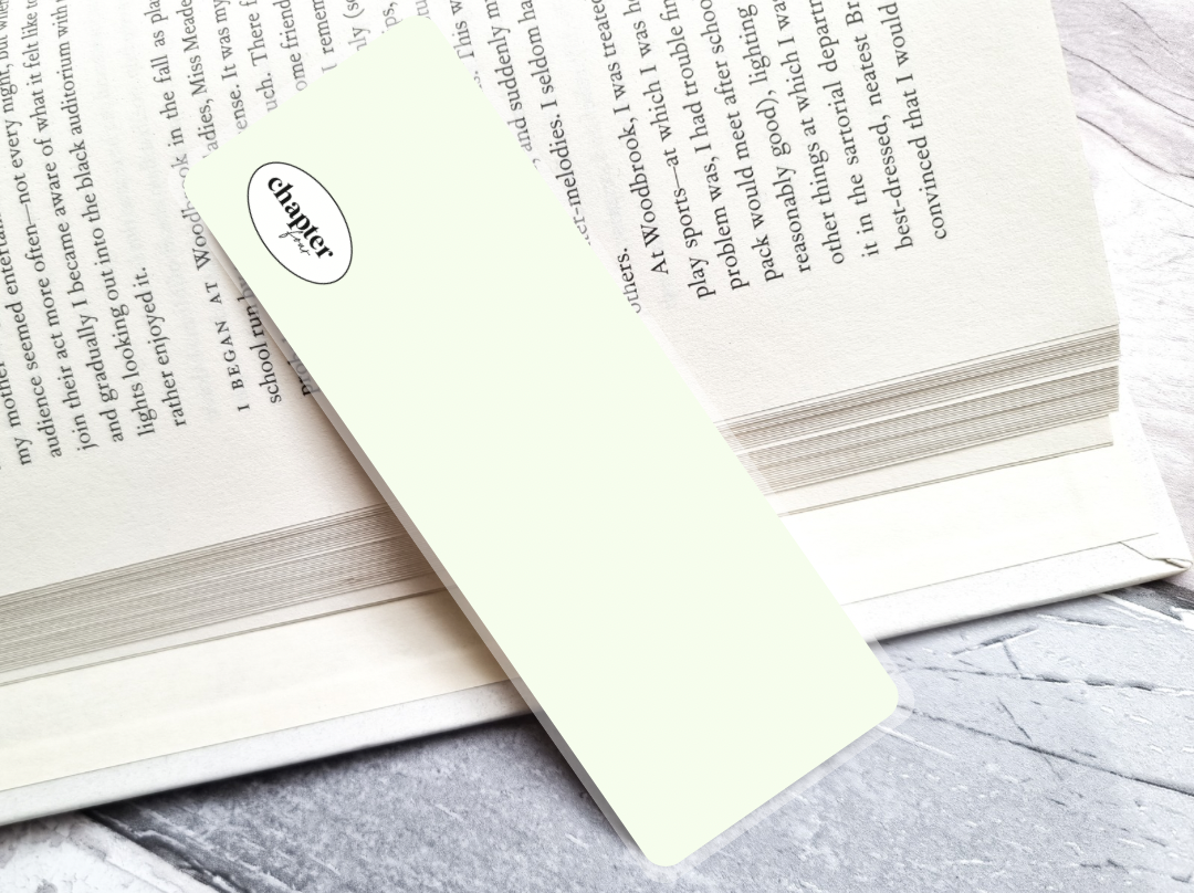 Spring Reader Book Club Ticket Bookmark