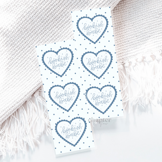 Bookish Babe Hearts Bookmark