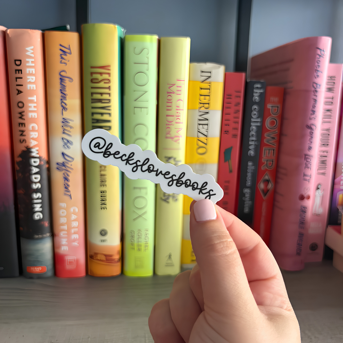 Custom Social Media Handle Sticker