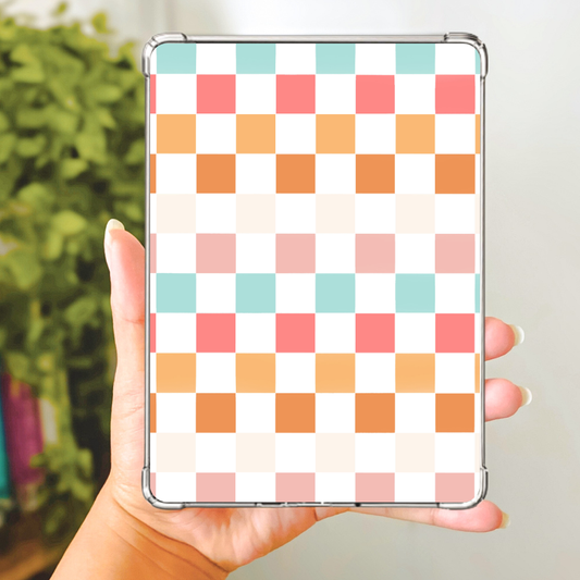 Muted Checker E-Reader Insert