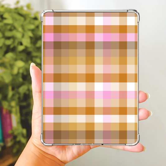 Maple Plaid E-Reader Insert