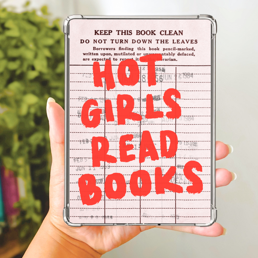 Hot Girls Read Books E-Reader Insert