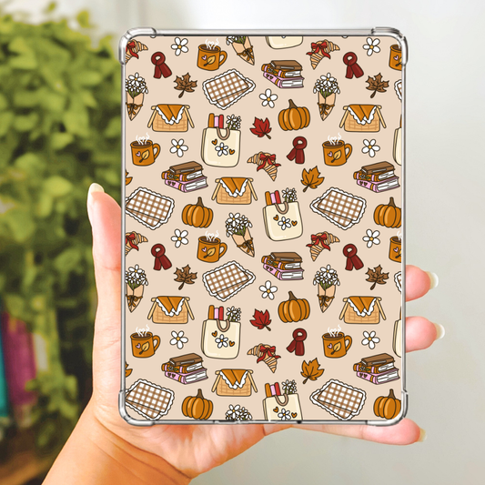 Cozy Autumn E-Reader Insert